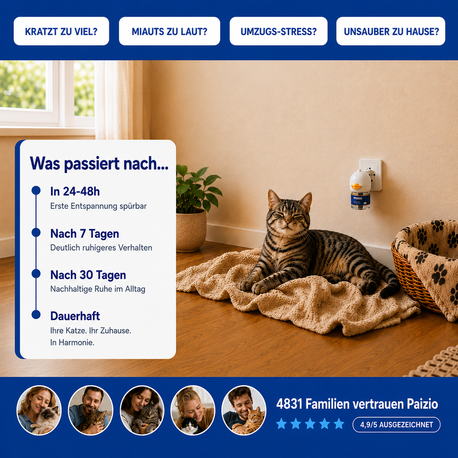 Paizio Katze – Beruhigungs-Diffuser