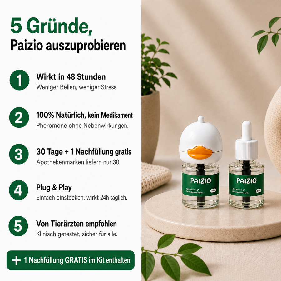 Paizio Hund – Beruhigungs-Diffuser