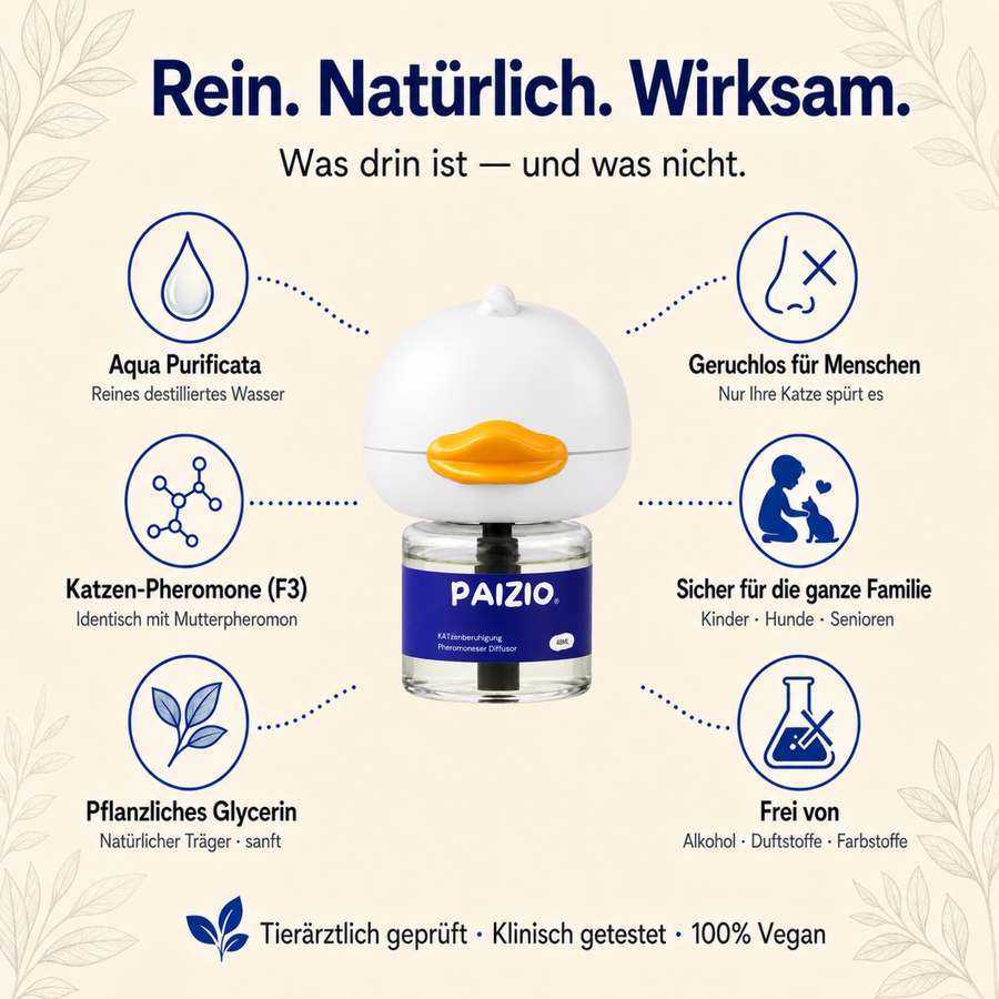 Paizio Katze – Beruhigungs-Diffuser
